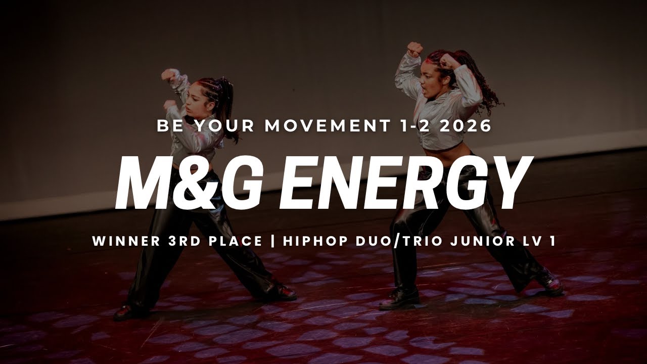 M&G Energy | 3rd place | Hiphop Duo/Trio Junior LV 1 | BYM 1-2-2026 Oosterhout