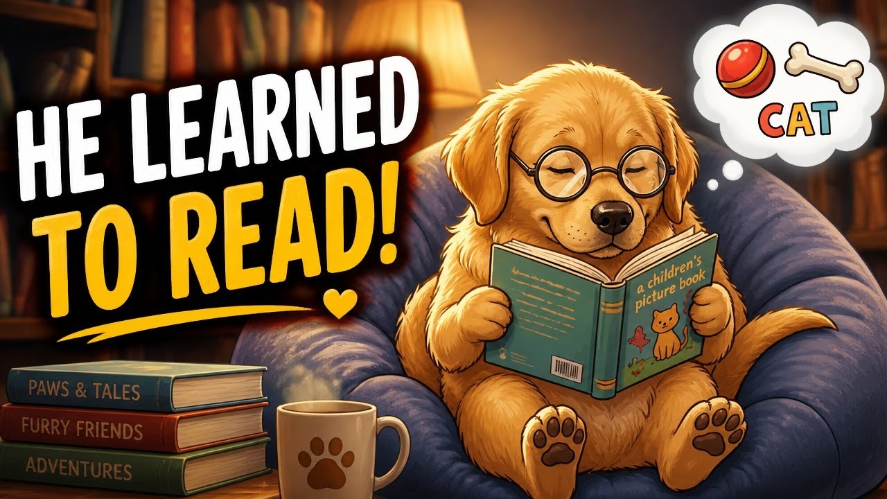 Barnaby the Golden Retriever & The Secret Squiggles | Bedtime Story