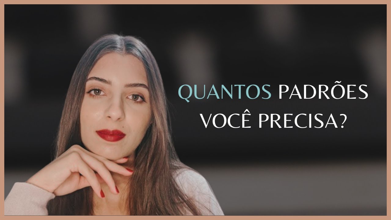 Quantidade de padrões na perícia grafotécnica
