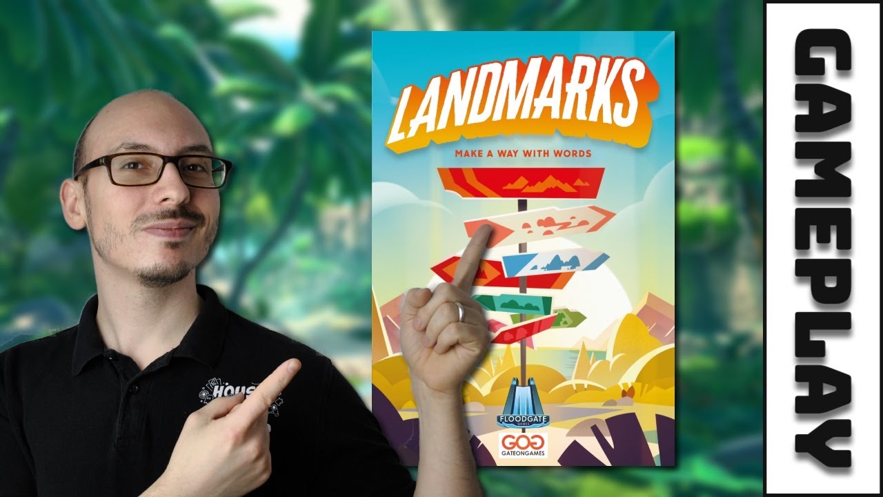 LANDMARKS: Il Nuovo Gioco Da Tavolo Collaborativo Di Parole - GATEONGAMES + SUPER NOVITÀ