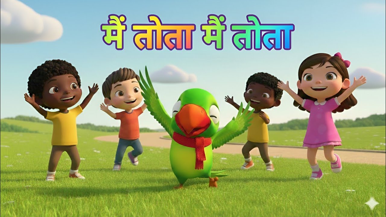 Main tota main tota| मैं तोता मैं तोता| main tota poem| poem for kids| 
