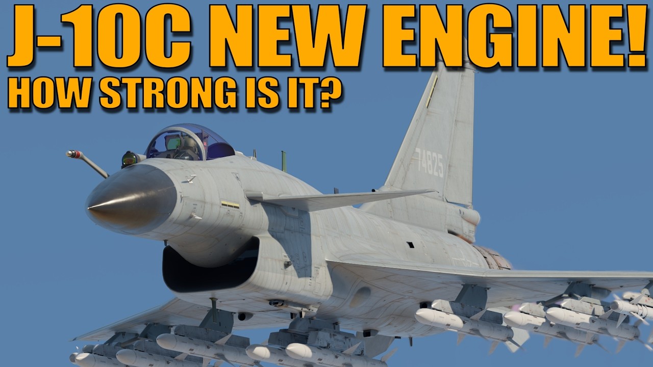 J-10C получил НОВЫЙ ДВИГАТЕЛЬ! Насколько он мощный? - War Thunder