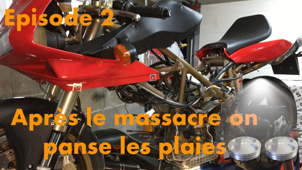 DUCATI 996 #2 - Après le massacre on panse les plaies