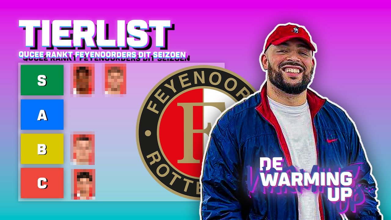 QUCEE rankt FEYENOORD-SPELERS van dit SEIZOEN 🔝😂 | De Warming-Up