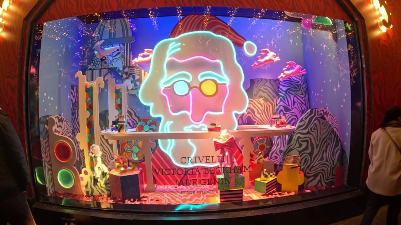 A Parisian Christmas ✨ Printemps & Galeries Lafayette Holiday Windows