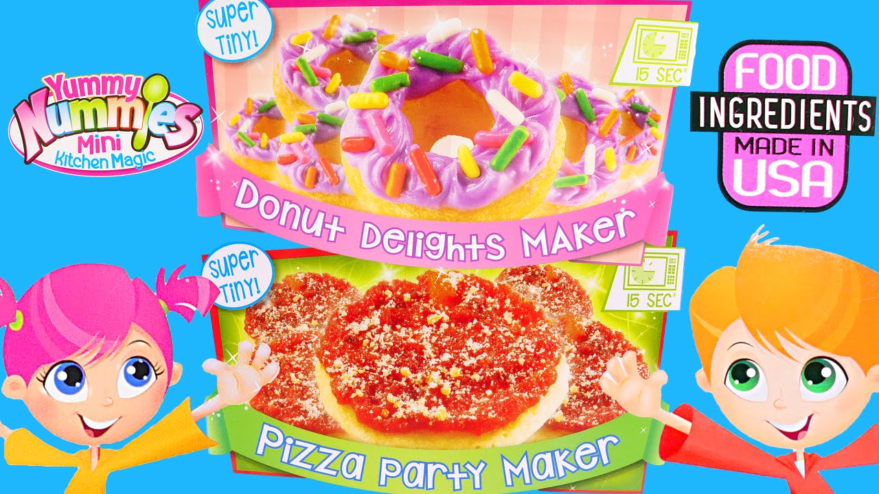 Yummy Numies ✰ DONAS y PIZZA ... Cocinemos Con Yummy Nummies
