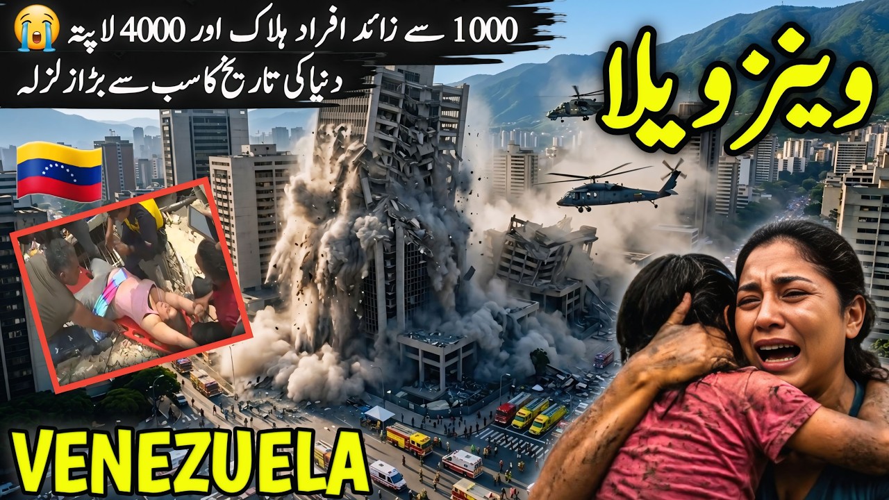 Venezuela 7.5 Earthquake | History and Documentary about Venezuela | وینزویلا کی سیر