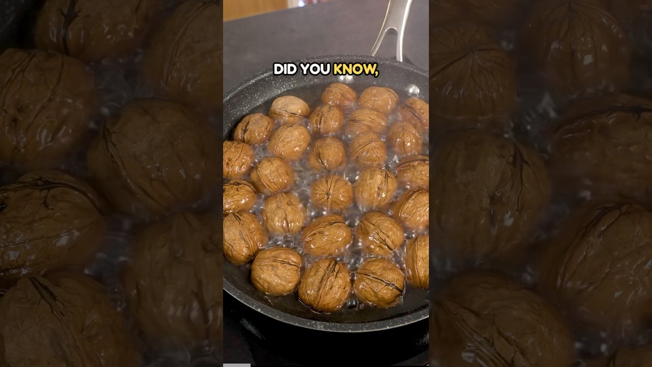 Why Boiling Walnuts Changes Everything