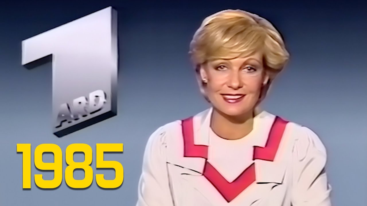 ARD Tagesschau mit Dagmar Berghoff und Sendeschluss (27.02.1985)