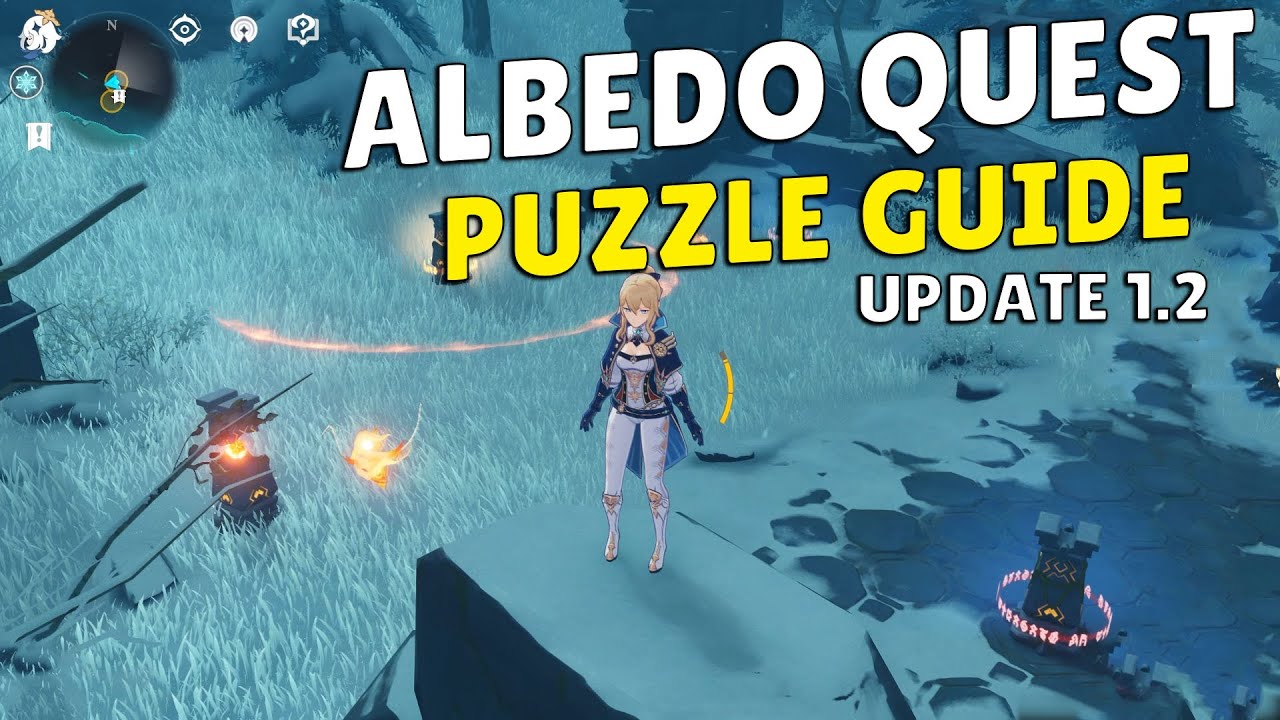 Albedo Quest Puzzle Fast Guide - Genshin Impact