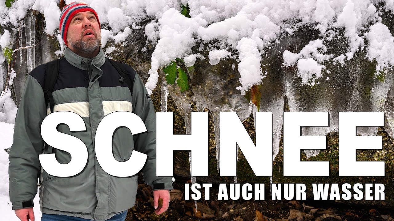 LANDSCHAFTSFOTOGRAFIE im WINTER | SCHNEE und WASSER