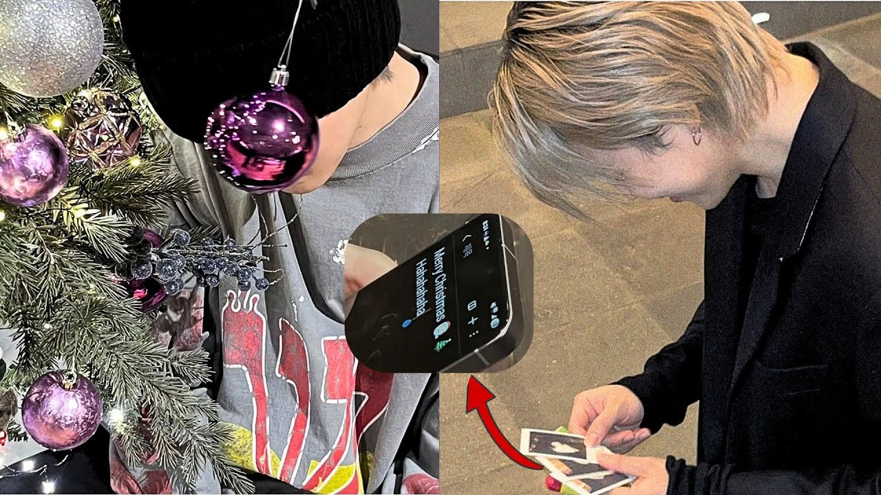 Эксклюзив сегодня! Чимин из BTS празднует Рождество с фанатами! Фанаты плачут от его послания!