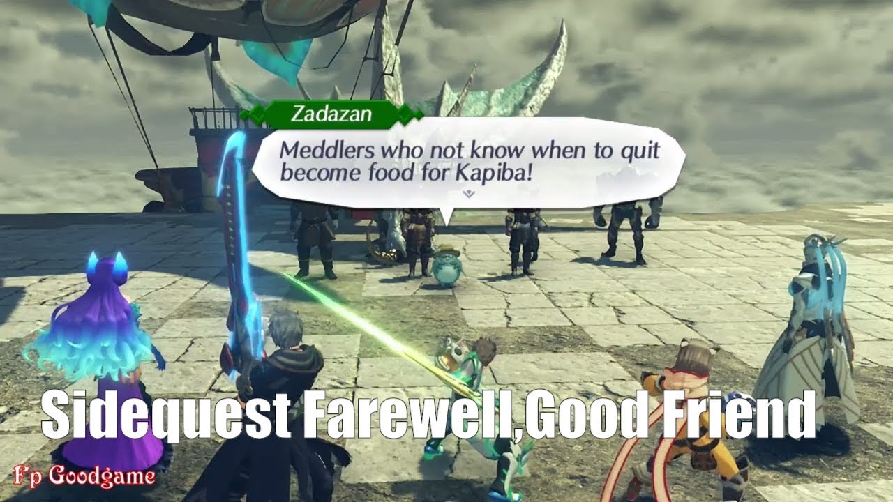 Xenoblade Chronicles 2  Sidequest Farewell,Good Friend   Walkthrough