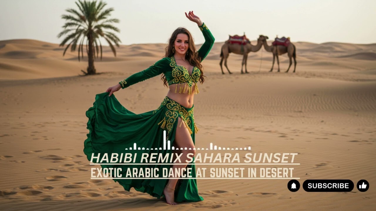 Sahara Sunset | Calm Desert Ambience for Relaxation