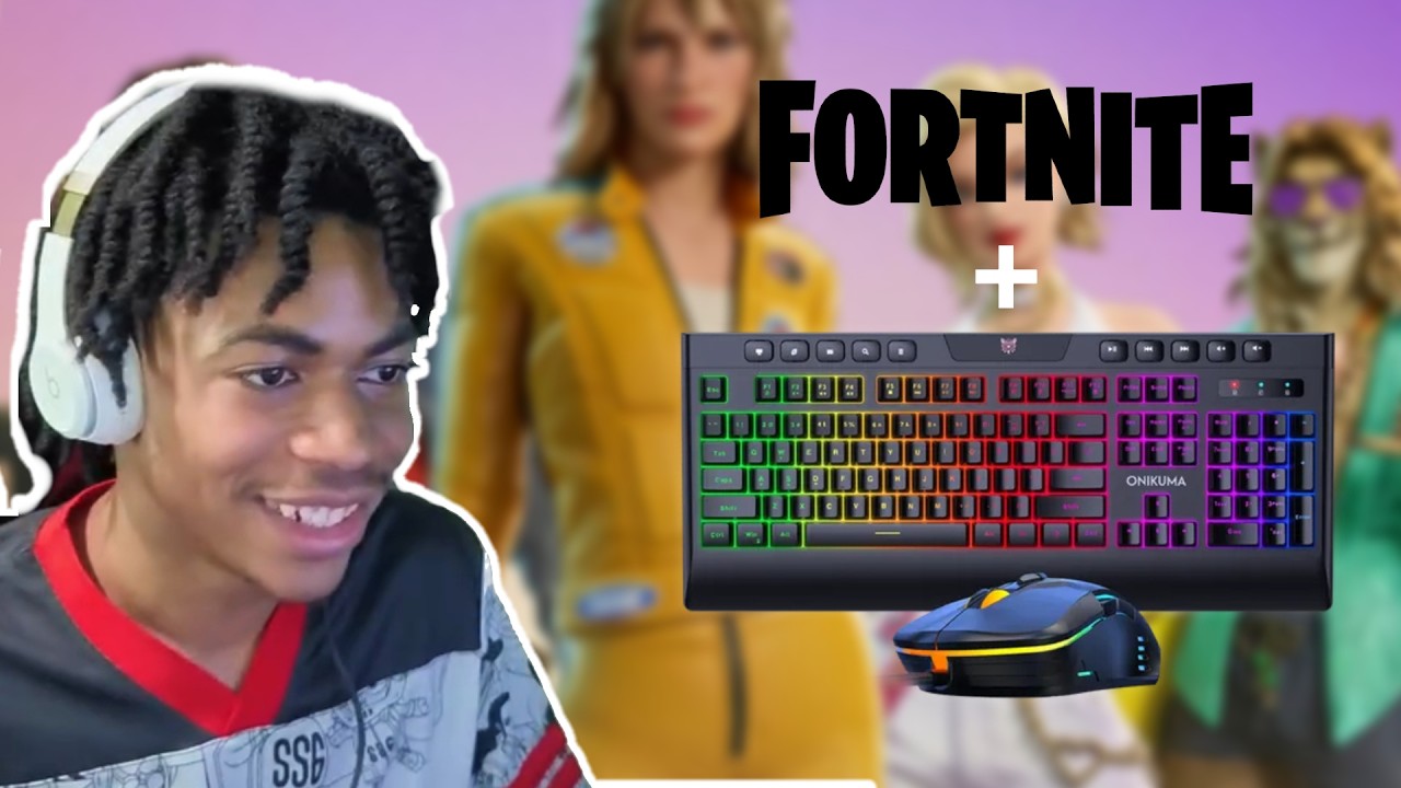 My First Fortnite Game With Keyboard and Mouse!