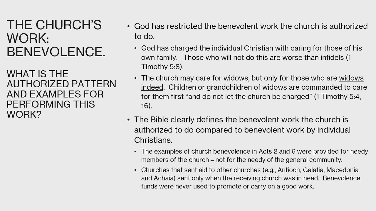 How Does the Lord's Church Function? #17