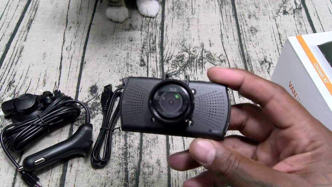 Vantrue X2 HD Car Dash Camera With Night Vision
