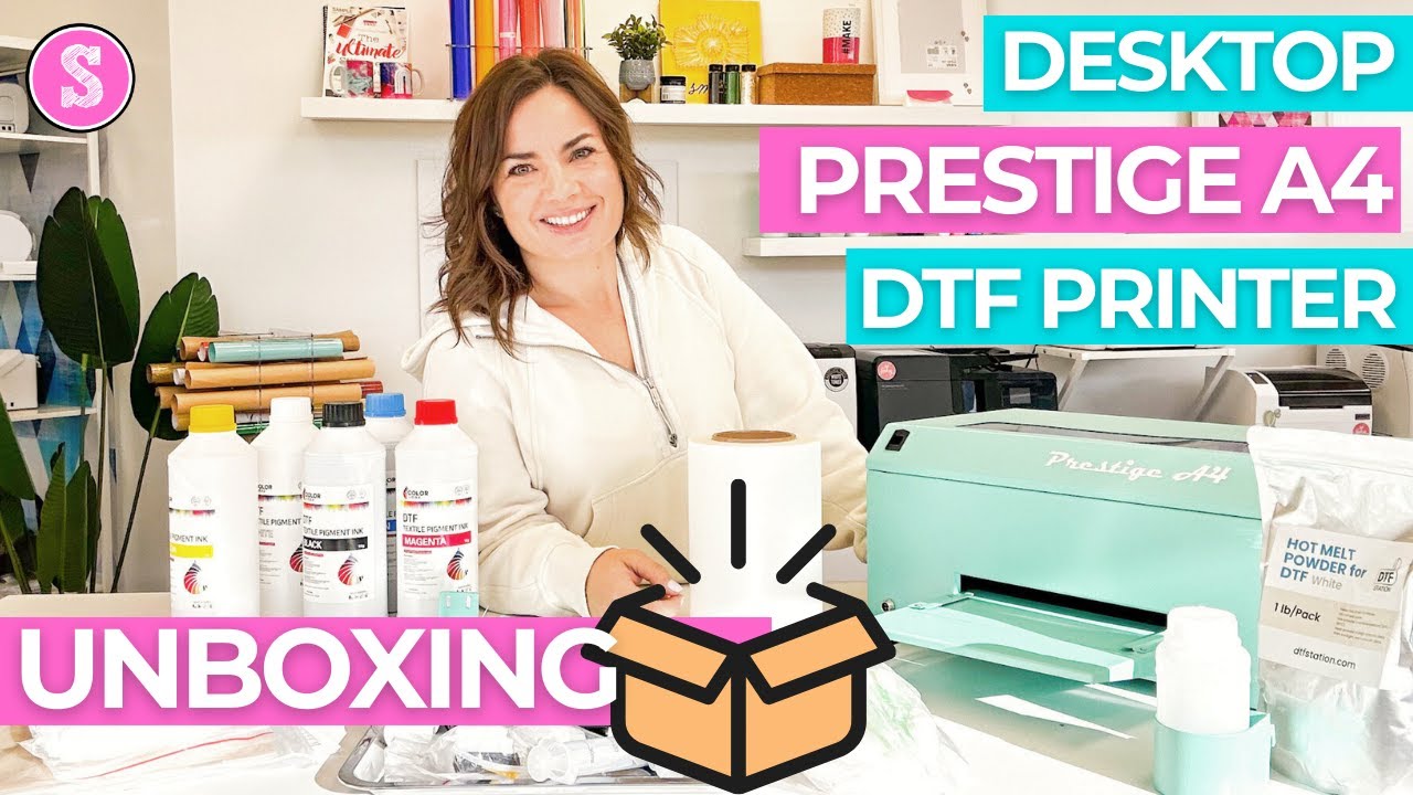 Prestige A4 Unboxing the Desktop DTF Printer