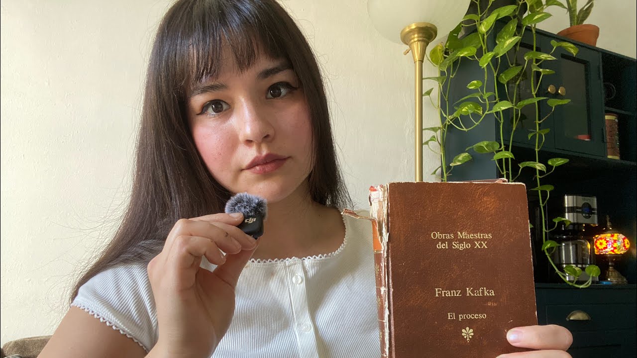 ASMR leyendo El proceso parte 2 (soft spoken y susurros) 