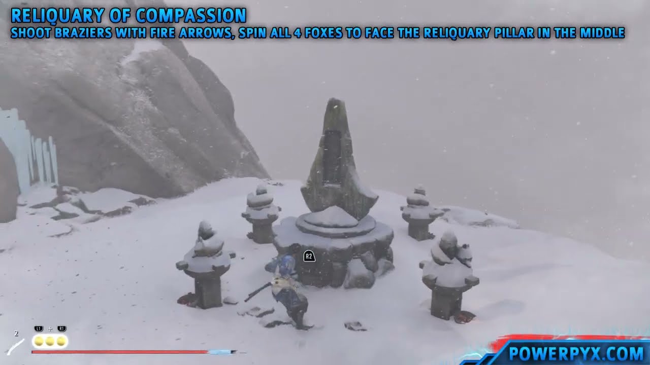 Ghost of Yotei - Reliquary of Compassion Location & Solution