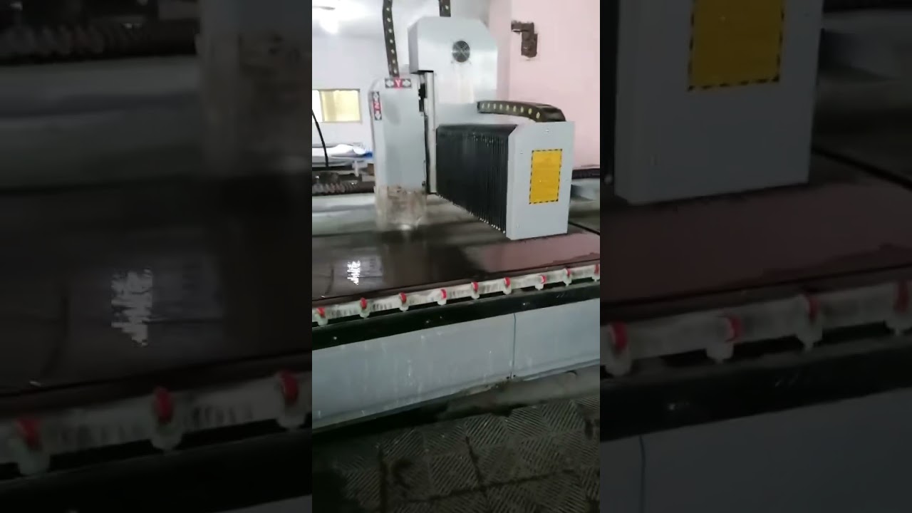 ]The 3rd cnc glass milling machine working for customer factory #cnc #machine