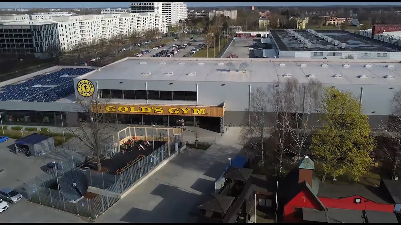 Gold's Gym Campus Berlin: Drone Flythrough Tour