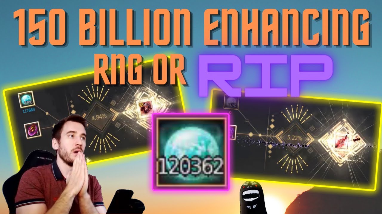 BDO - 120000 Crons TET Fallen God + PEN Blackstar Enhancing. RNG or RIP?