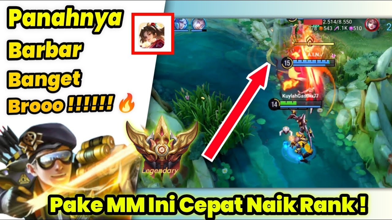 Begini Cara nya Strategi Pakai Hero Hou Yi Marksman !  Rekomended Banget Untuk Push Rank