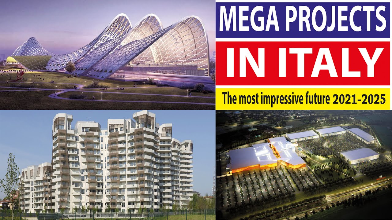 TOP 15 largest megaprojects to be completed soon in Italy