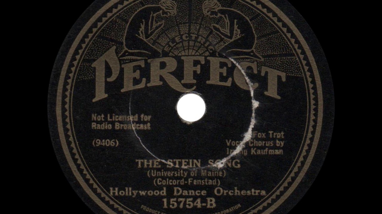 Hollywood Dance Orchestra - The Stein Song - 1930
