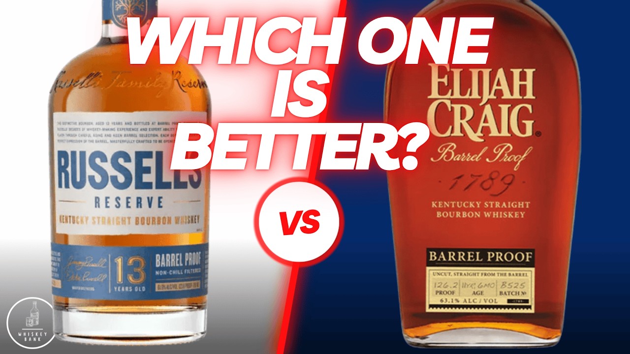 Лучший новый ствольный виски? Russell's Reserve 13 лет против Elijah Craig B525! Я дам вам знать!
