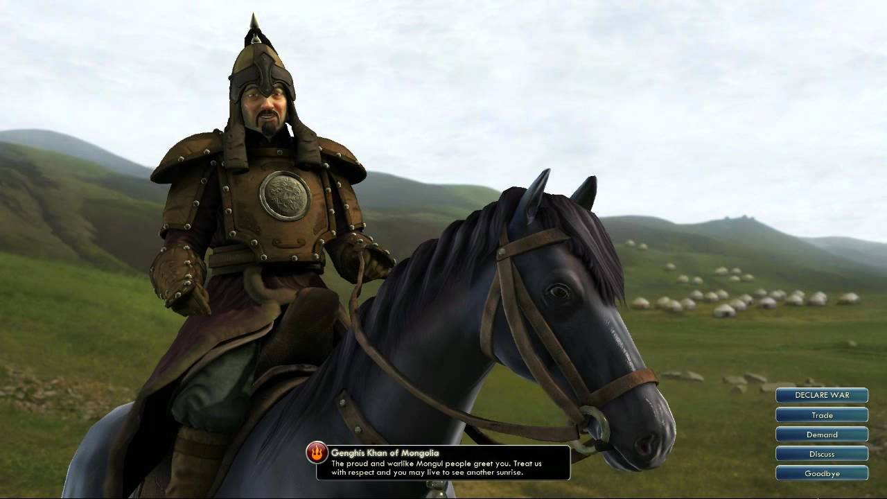 Civilization V OST | Genghis Khan Peace Theme | Traditional Mongolian Long Song (Urtiin Duu)
