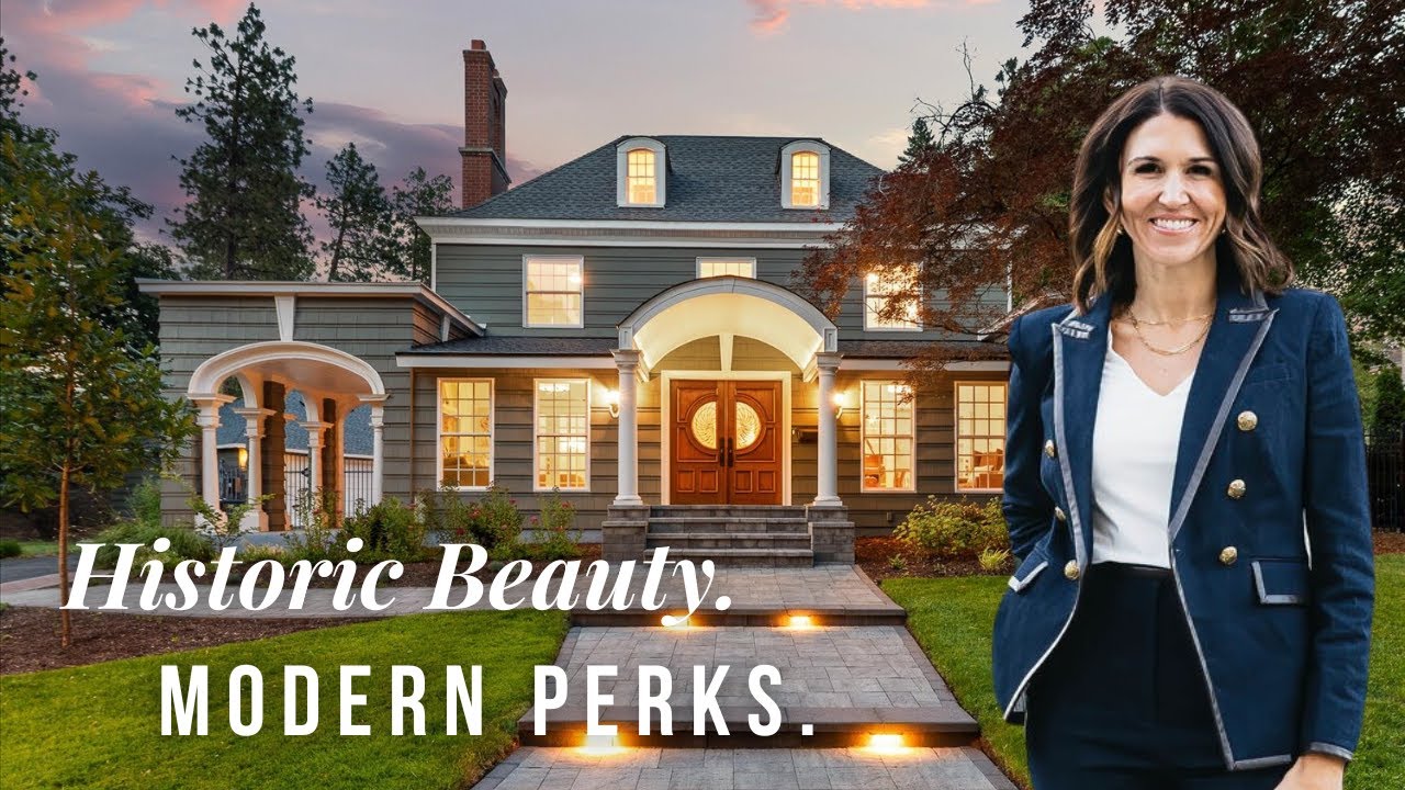 They Don’t Build Homes Like This Anymore -This One’s Updated Where It Counts | Spokane Rockwood Tour