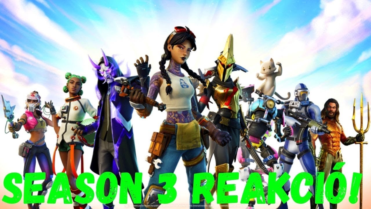 Fortnite - Season 3 Trailer és Pass Reakció!