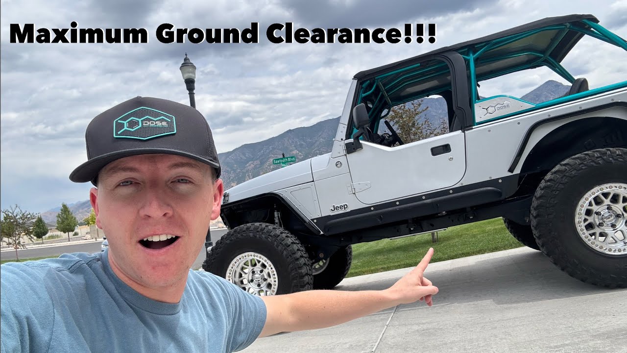 Jeep Wrangler LJ gets Savvy Belly Up Skid Plate | 2006 Jeep Wrangler TJ Unlimited Build