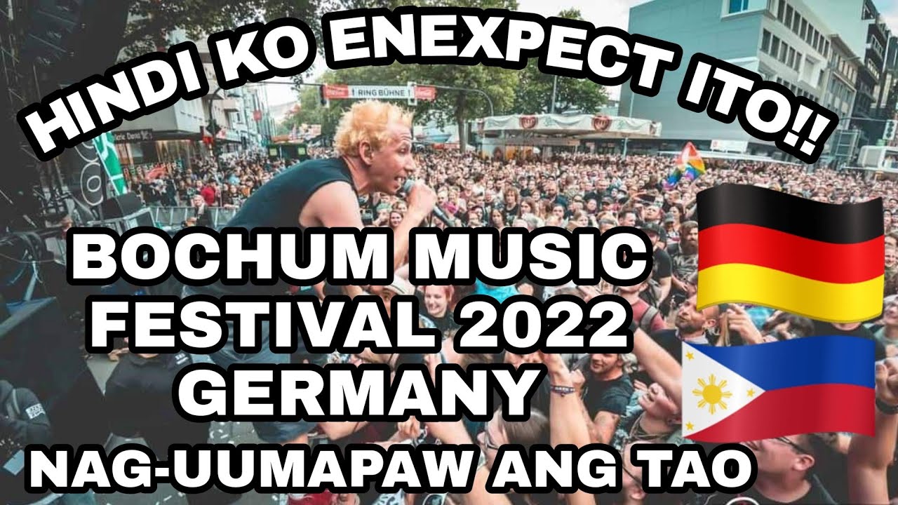 NAGPUNTA KAMI SA KABILANG BARANGAY😂 / MUSIC FESTIVAL BOCHUM / filipina in germany