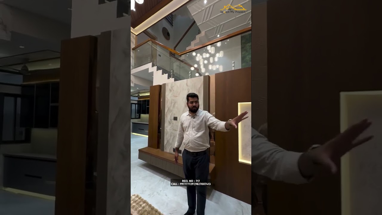 3 BHK Fully Furnished House for Sale near Bombay Hospital Indore 750 sq ft Luxury Interiors