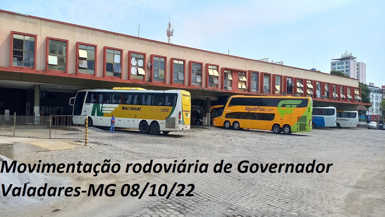 Movimentação na rodoviária  Governador Valadares-MG ,só máquinas!08 outubro 2022 WRBUS