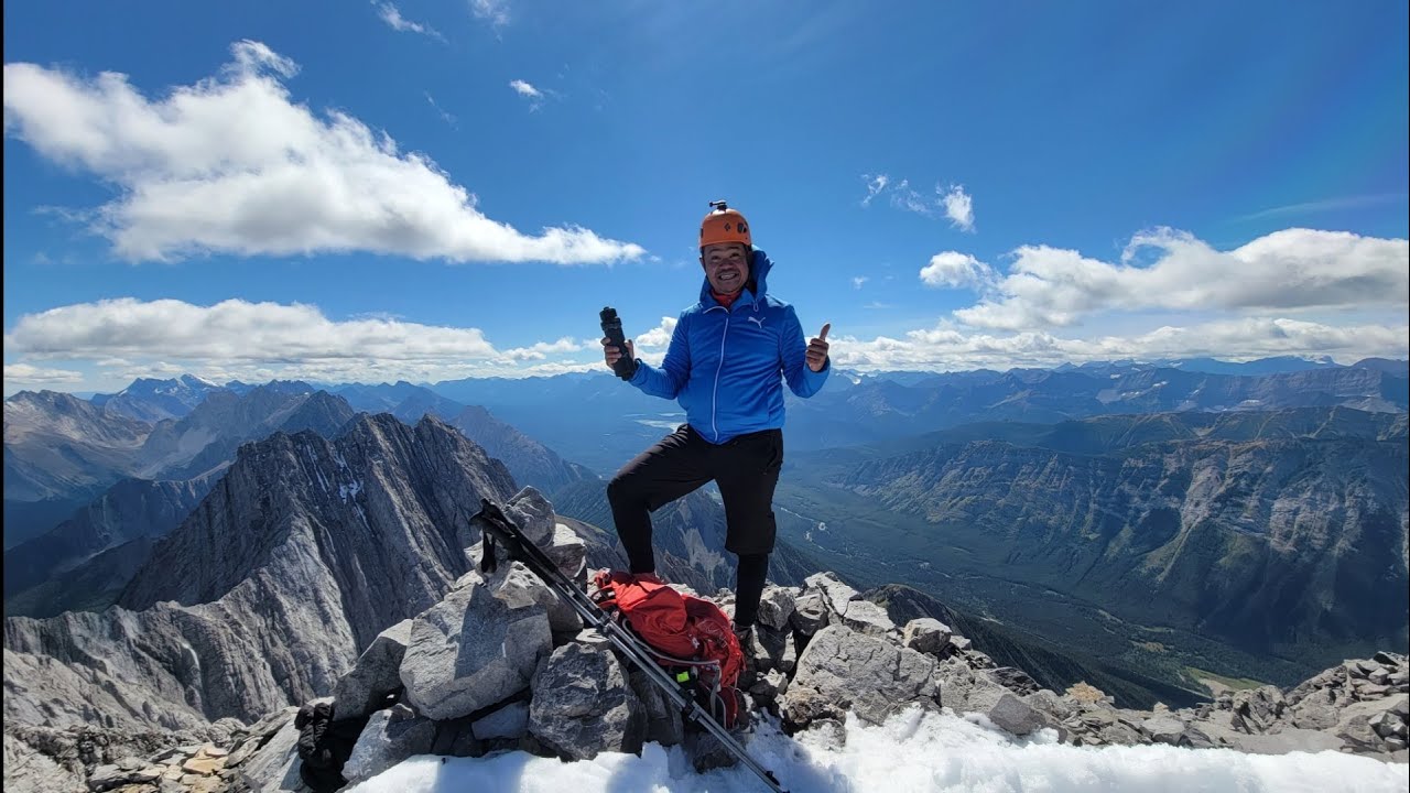 Mt  Evan Thomas - A Difficult Scramble