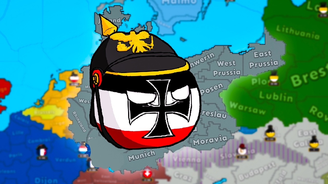 РАЗГРОМИЛ СИЛЬНЕЙШУЮ СТРАНУ ЗА ГЕРМАНИЮ (Countryballs Conquest)