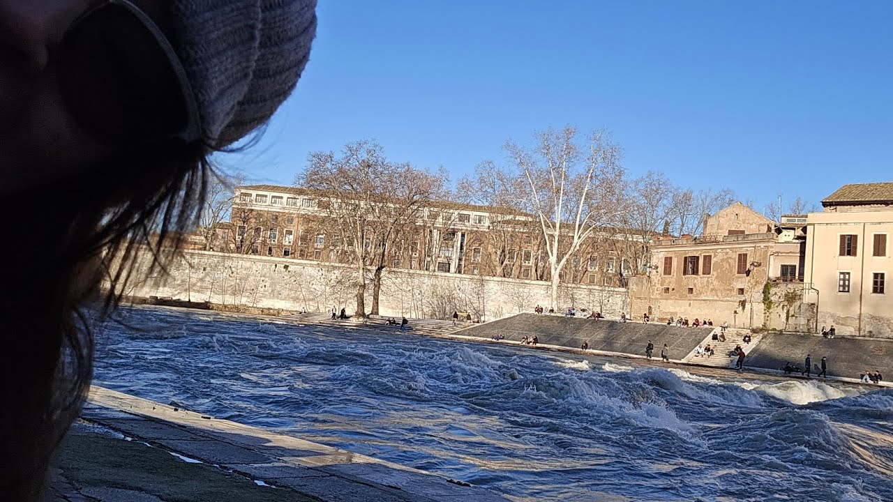 High water in the River Tiber  Rome