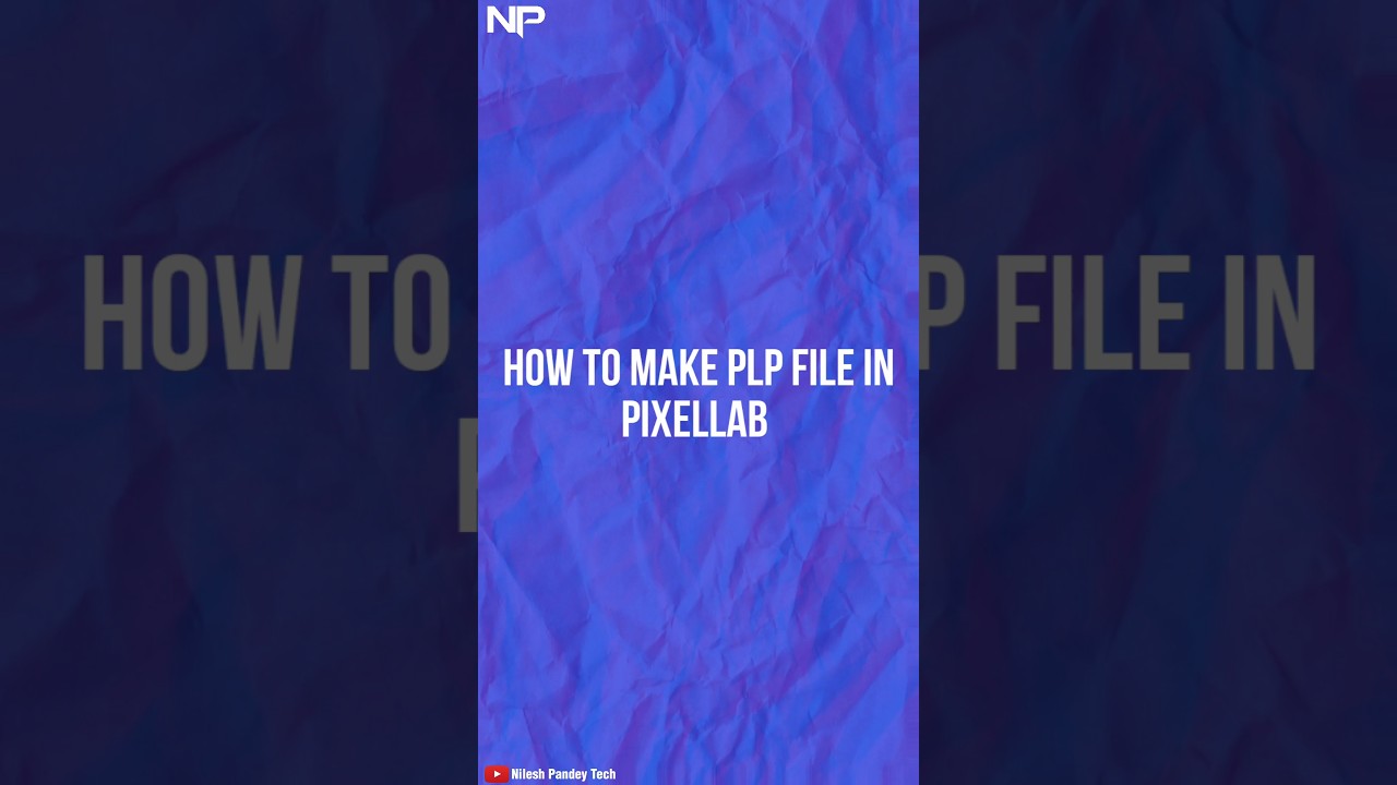 how to make PLP file / Plp file kaise banaye #plpfile #plpfiledownload #shorts