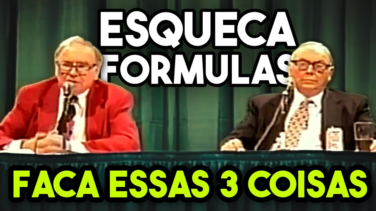 3 PILARES QUE GUIAM WARREN BUFFETT (DUBLADO -1995)