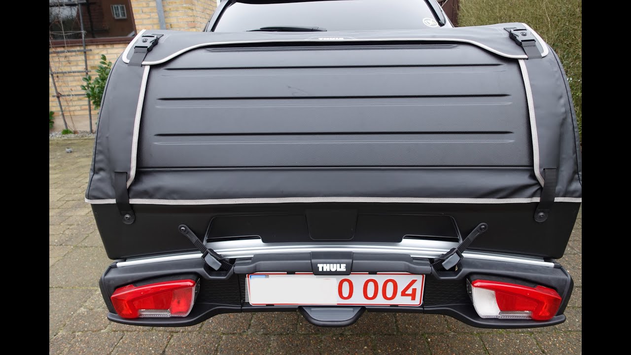 THULE Velospace XT + Backspace XT. (Thule - bagažinė ant kablio 300 L) Kas kam