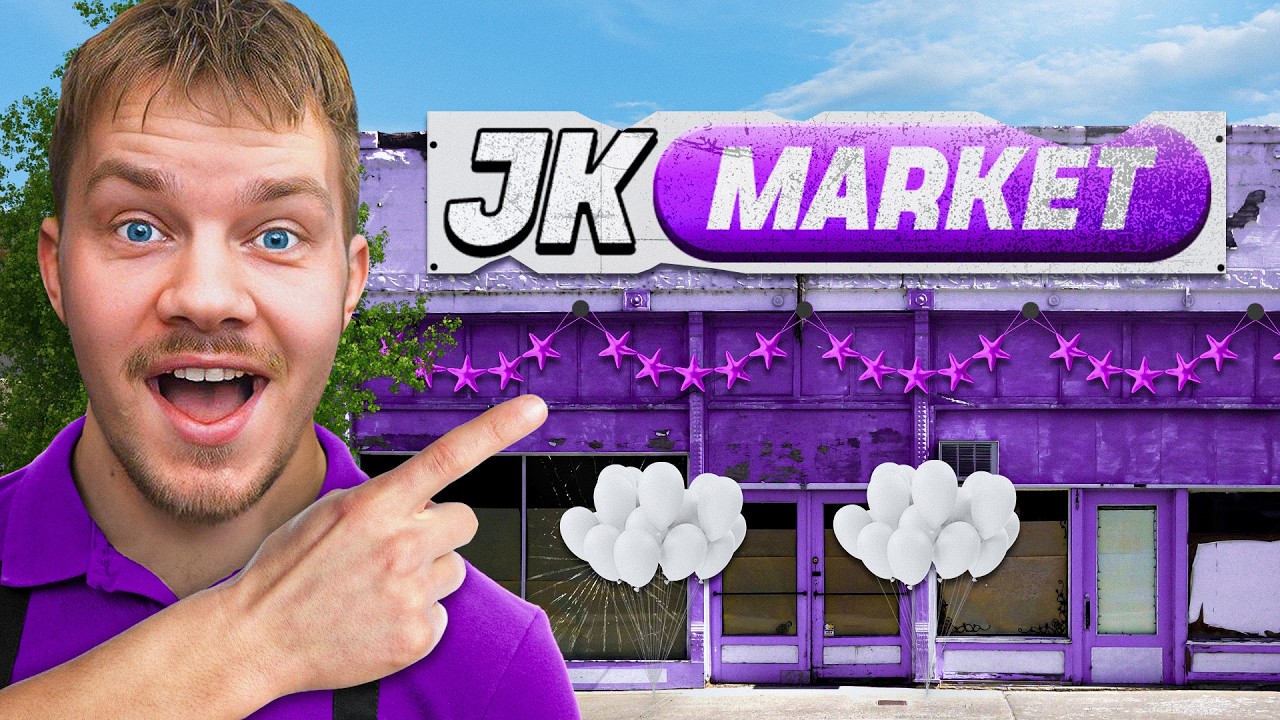 Jeg åbnede mit Supermarket for første gang i 387 dage!