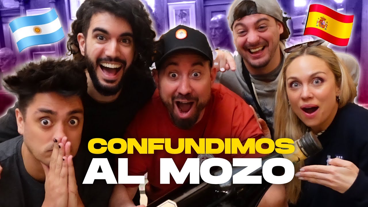 ESPAÑOLES CONOCEN EL BAR MÁS ANTIGUO DE BUENOS AIRES ft @SNChallenge
