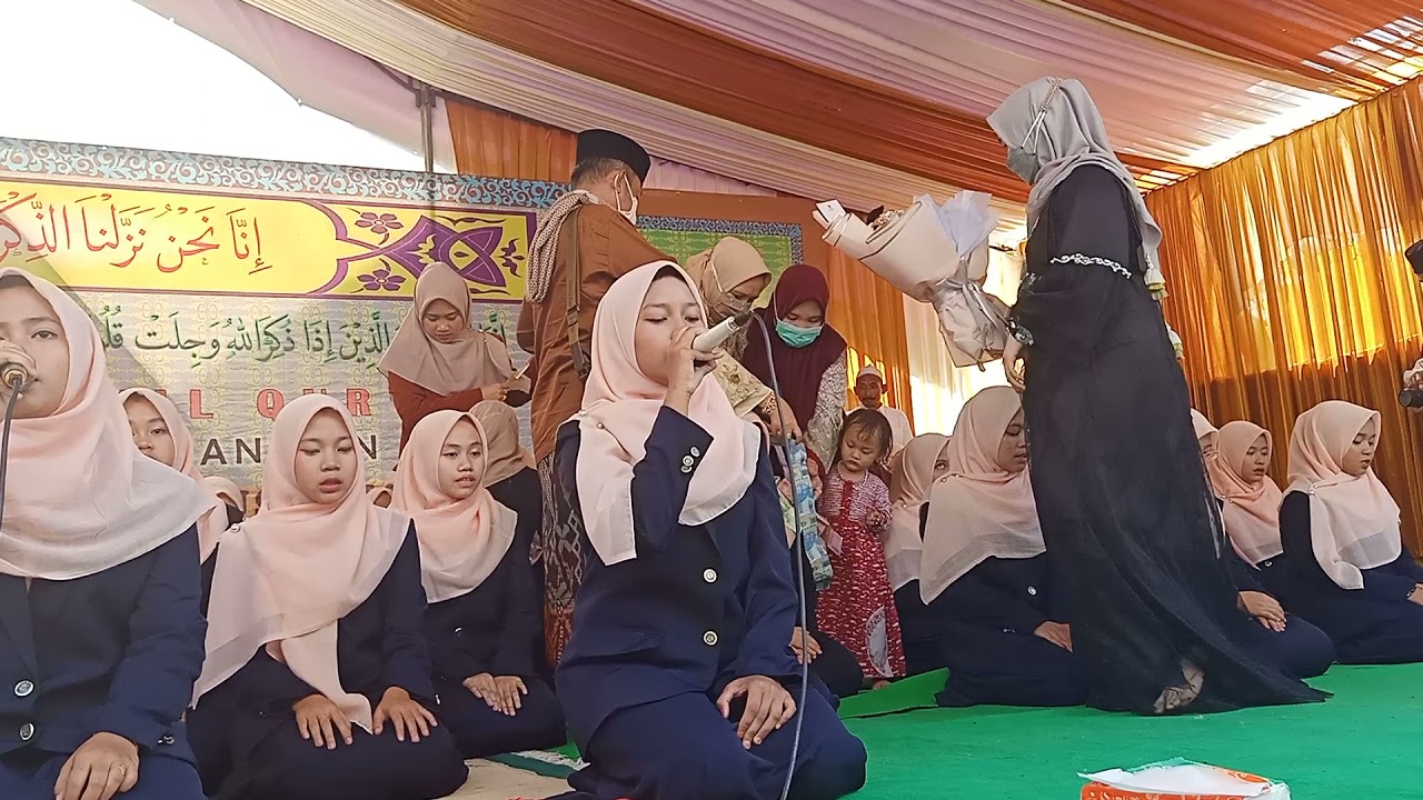 Khotmil Qur'an ponpes alquraniyah assanusiyah kadu merak th 2021
