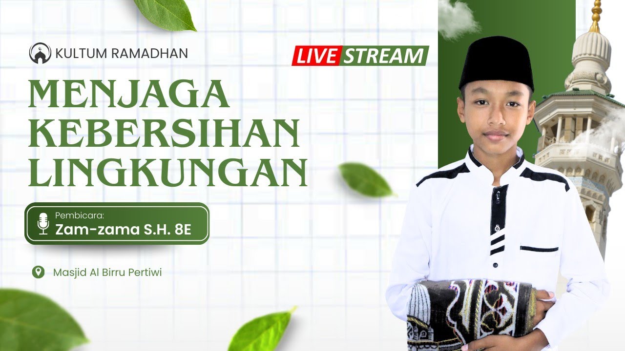 #21 Menjaga Kebersihan Lingkungan - Zamzama Subha Hasan (8E)
