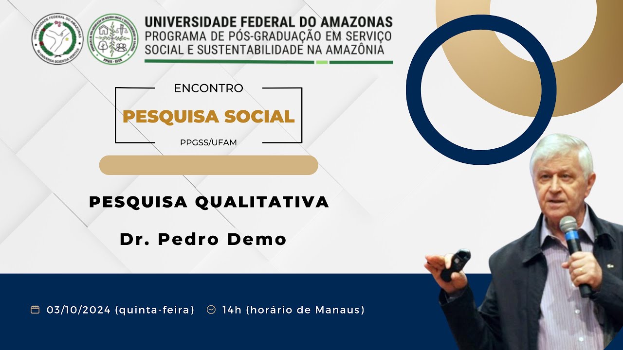 Encontro com Pedro Demo - Pesquisa Qualitativa