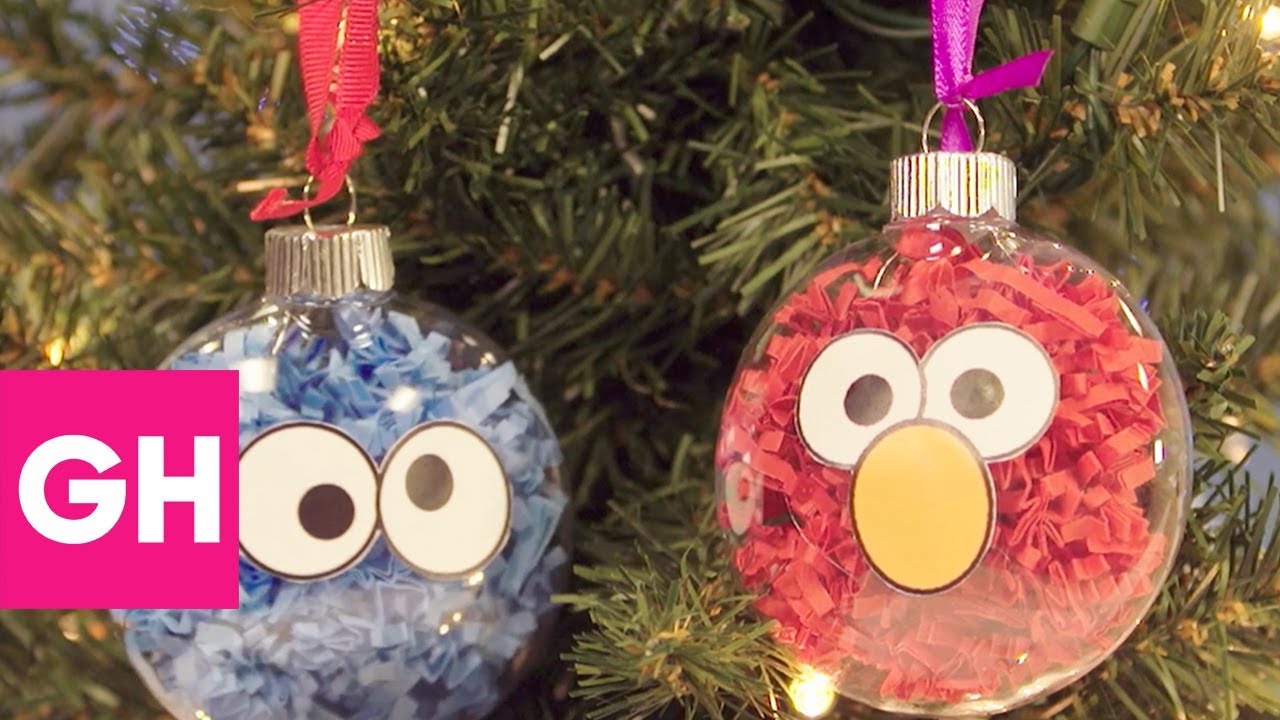 Easy DIY Christmas Ornaments to Make With the Kids | GH